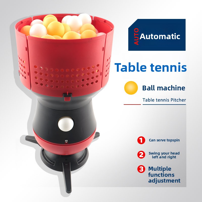 Table Tennis Gun - Portable Automatic Table Tennis Ball Launcher