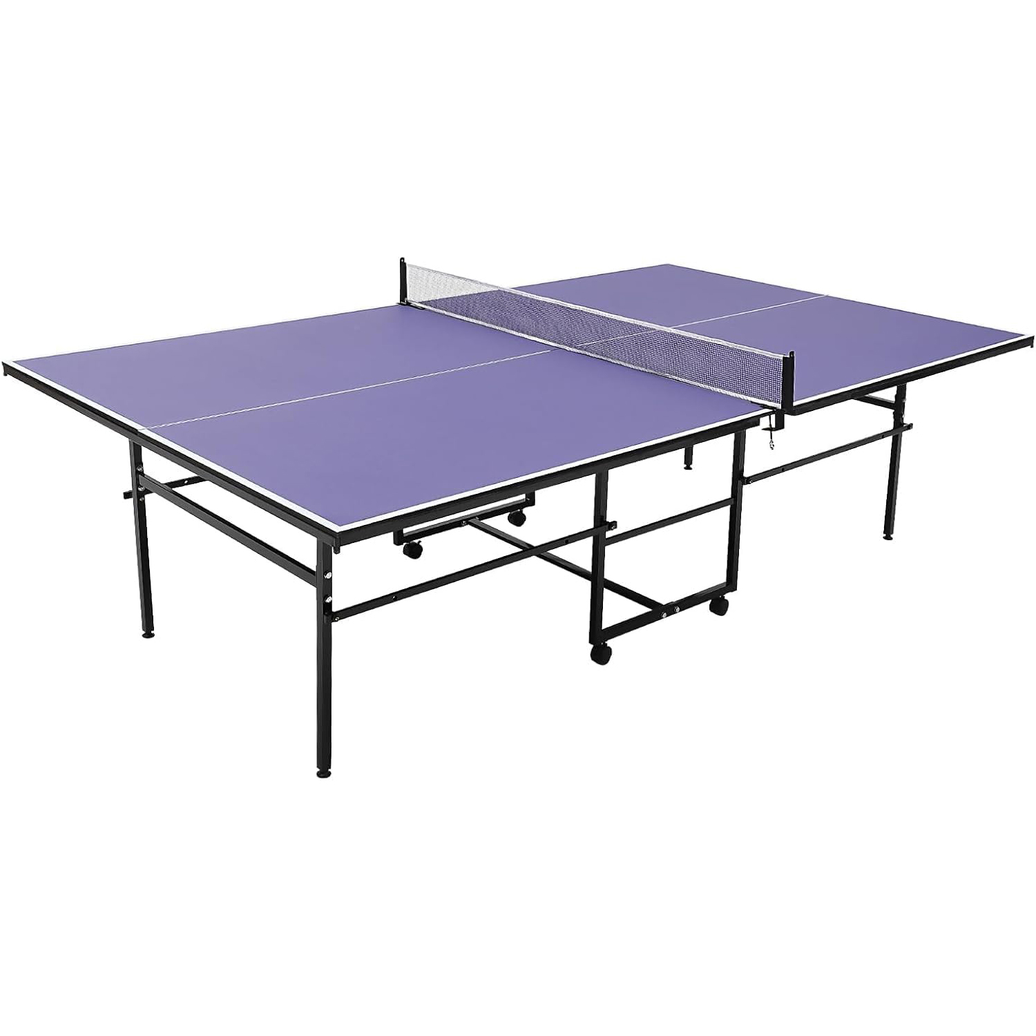 Table Tennis Player - 8 ft Portable Ping Pong Table，Professional