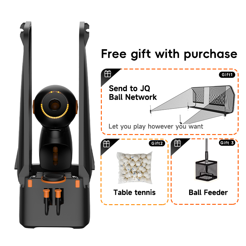 Table Tennis Gun - Table Tennis Robot with Ball Recycling
