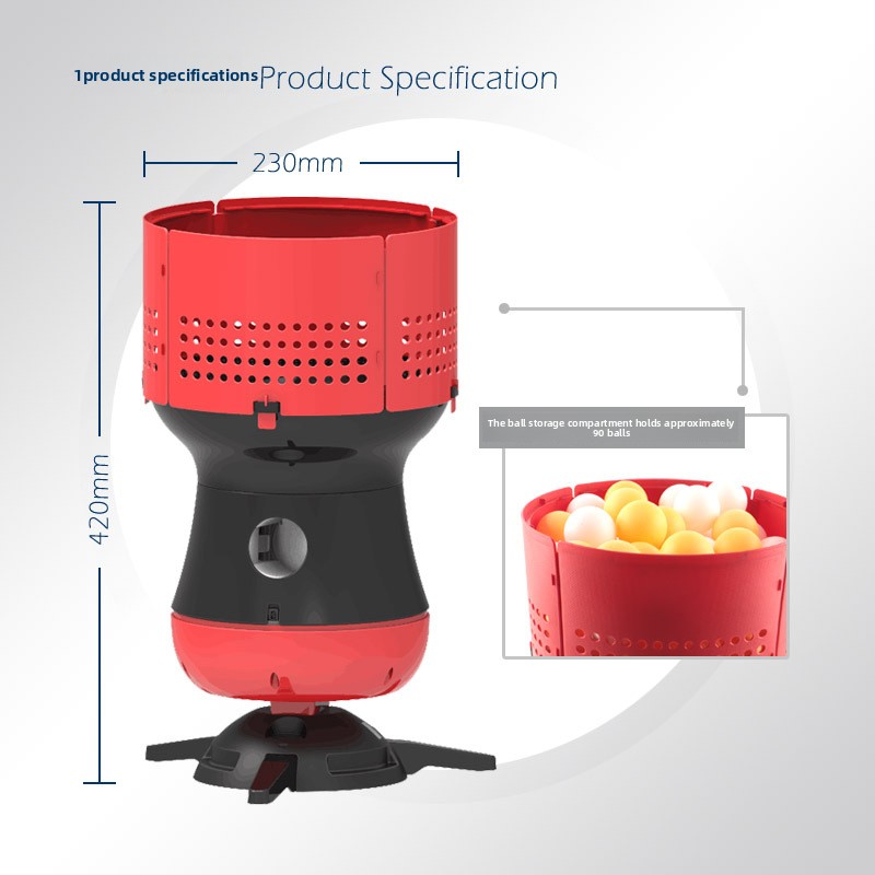 Portable Automatic Table Tenni - Table Tennis Gun review and price