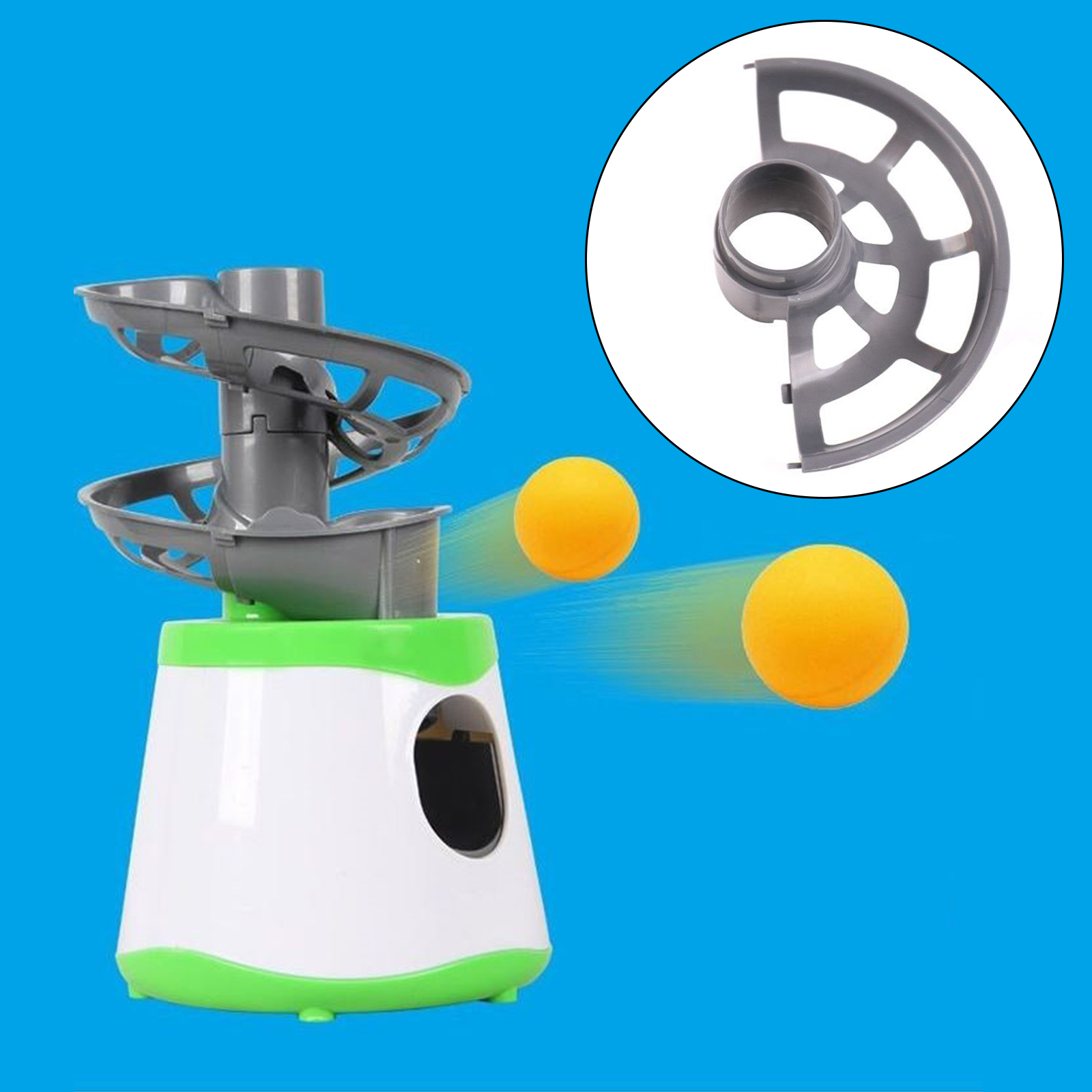 Portable Table Tennis Ball Pit - Table Tennis Gun review and price