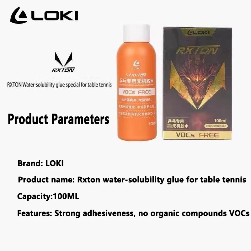 LOKI Waterbased Glue 100ml Wat - Table Tennis Games review and price