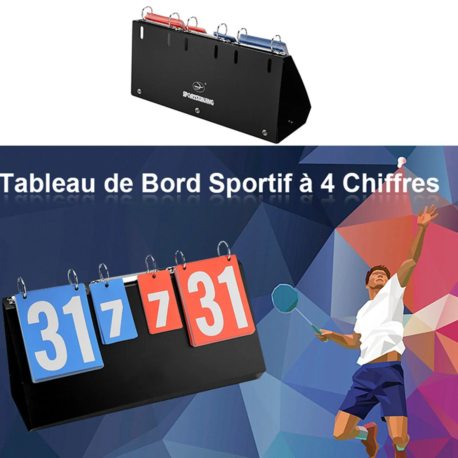 4 Digit Sports Competition Sco - Table Tennis Scoreboard review and price