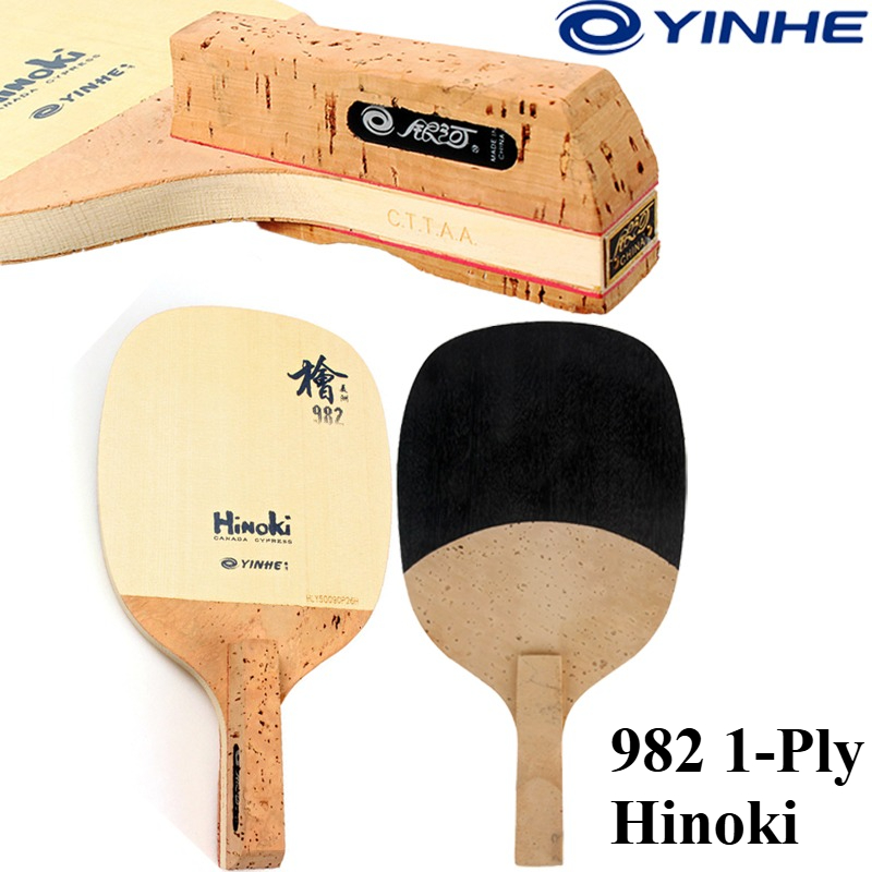 YINHE 982 1-Ply Solid Hinoki T - Table Tennis Blades review and price
