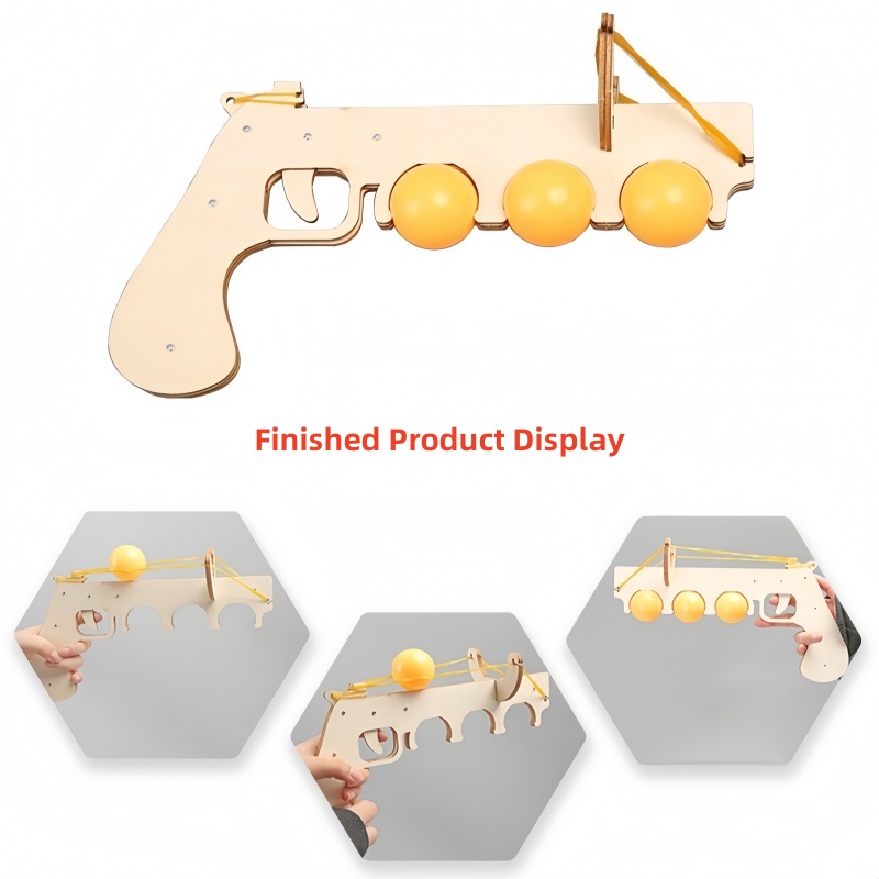DIY Wooden 3D Puzzle Table Ten - Table Tennis Gun review and price