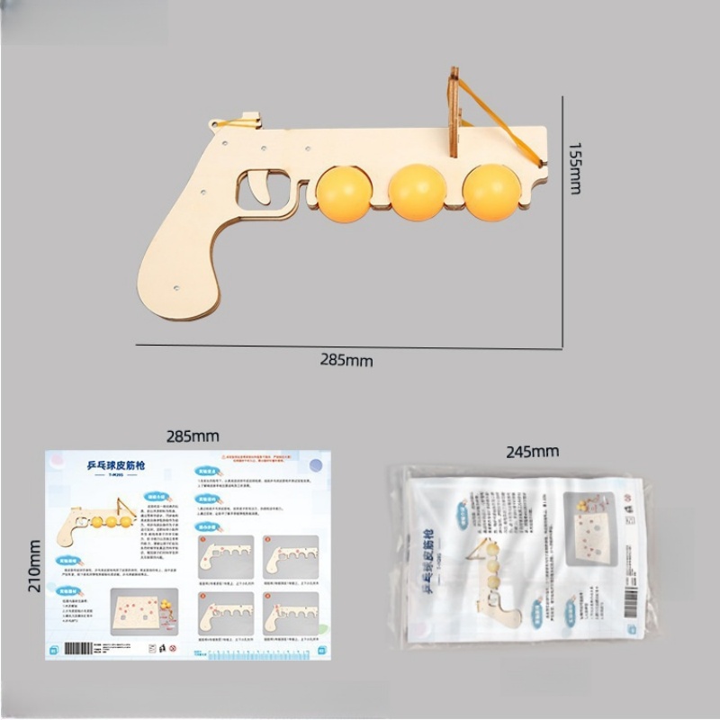 DIY Wooden 3D Puzzle Table Ten - Table Tennis Gun review and price