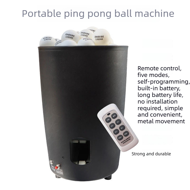 Portable Table Tennis Ball Mac - Table Tennis Gun review and price