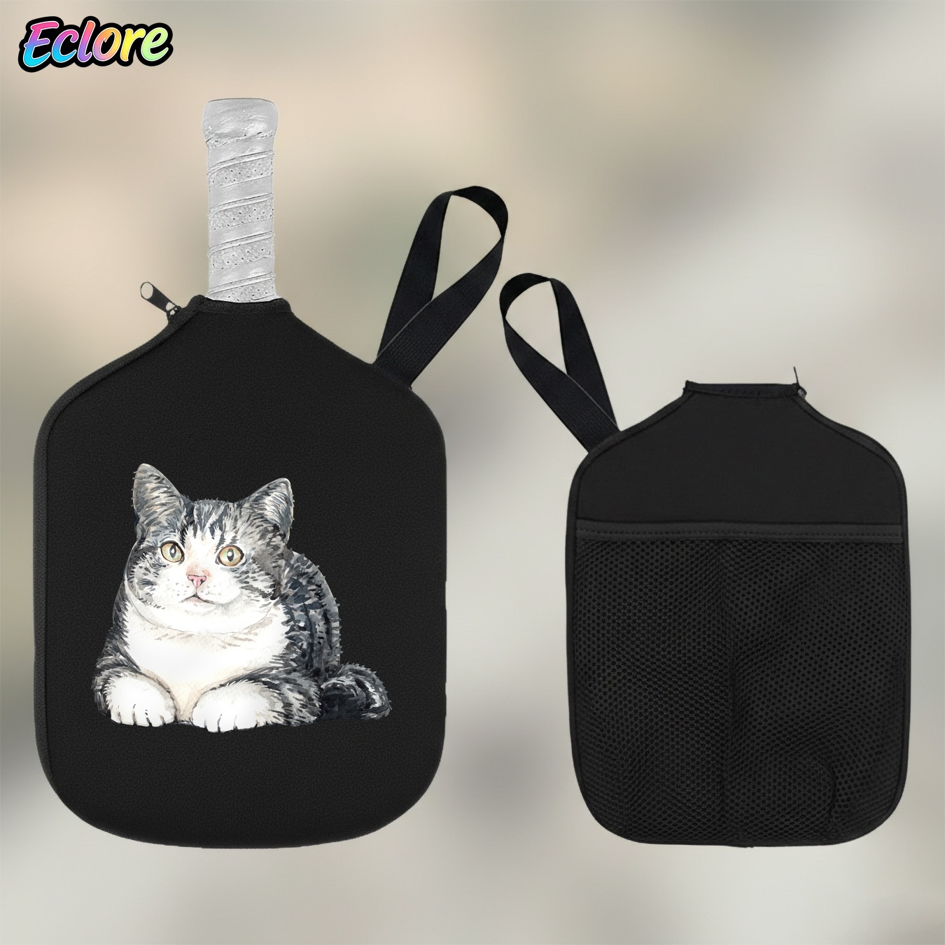 Cute Watercolor Cat Pickleball - Table Tennis Games review and price