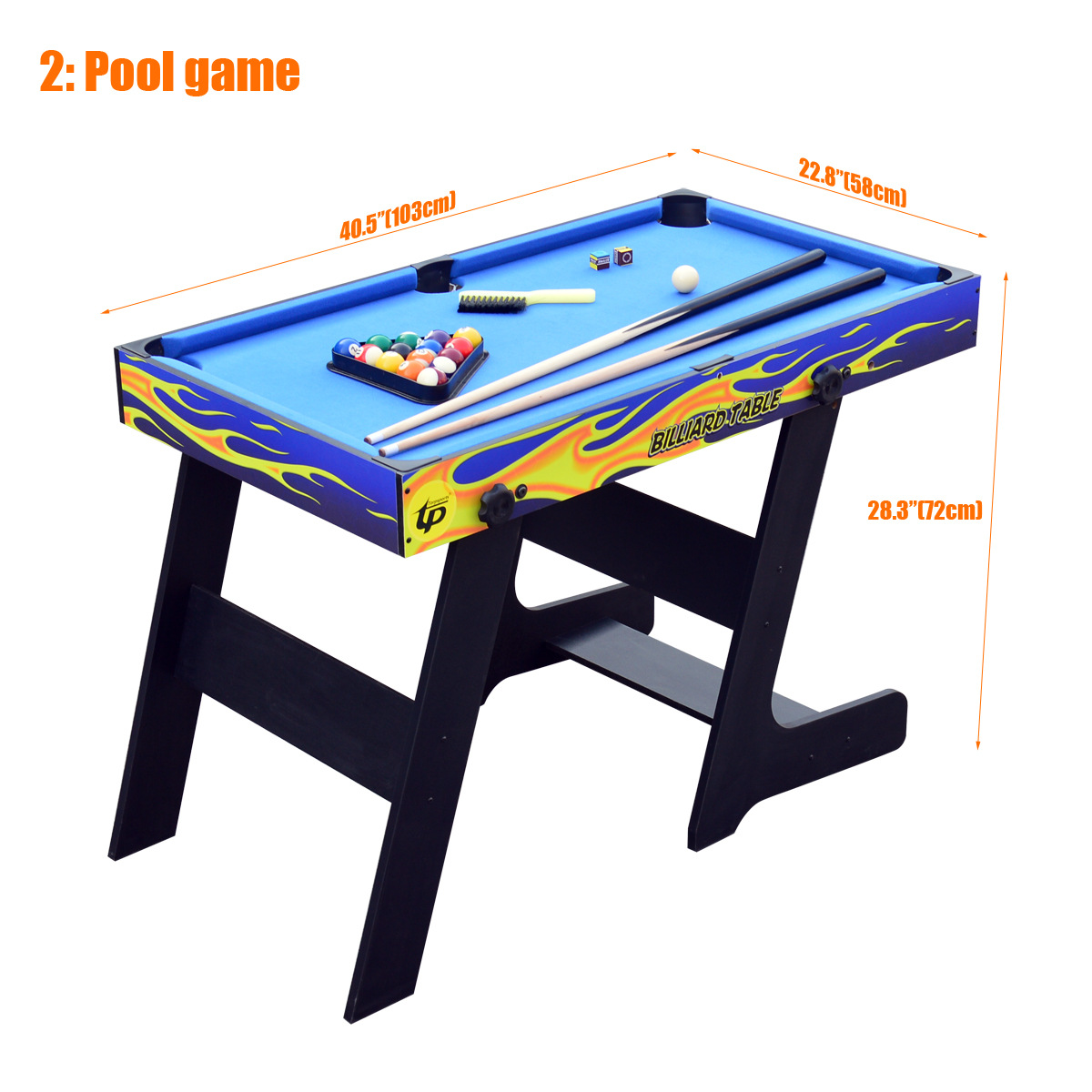 Multifunction Tennis Billiards - Table Tennis Folding Table review and price