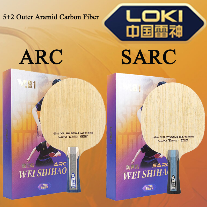 New LOKI W81 Series ARC SARC T - Table Tennis Blades review and price